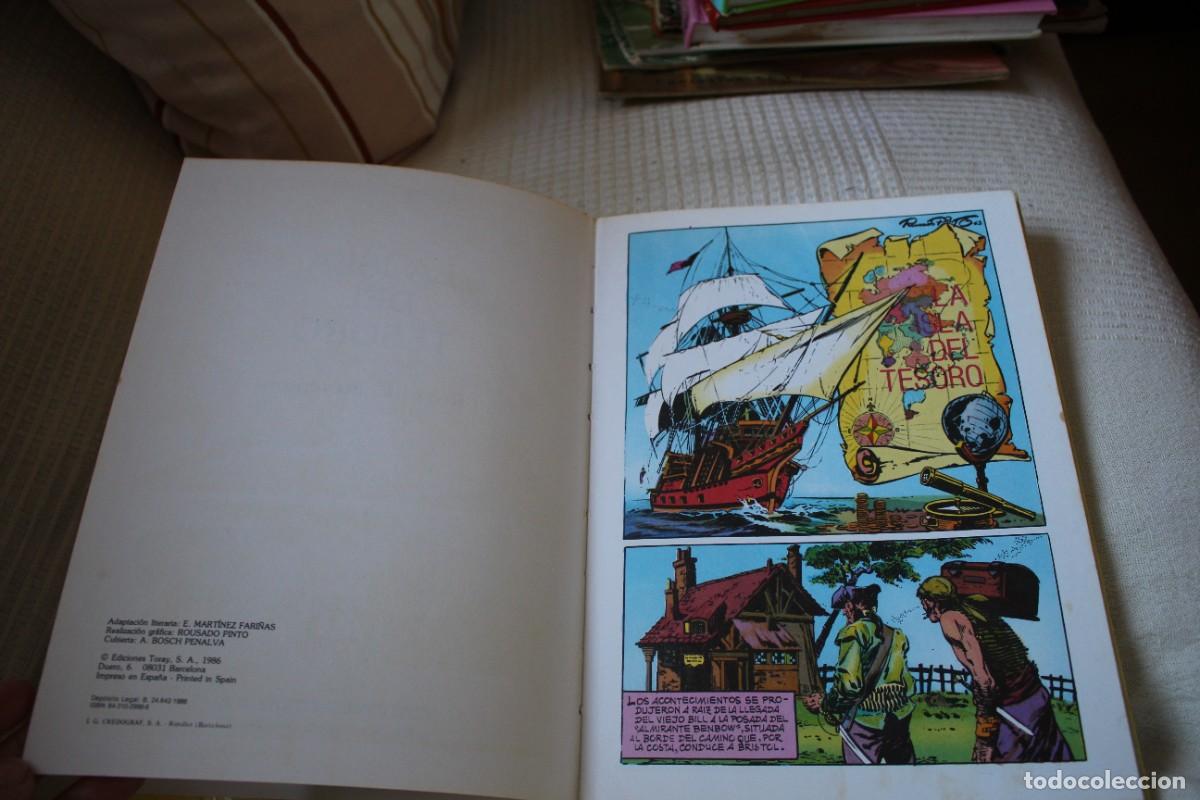 Tebeos: La isla del tesoro. Ediciones Toray - Foto 2