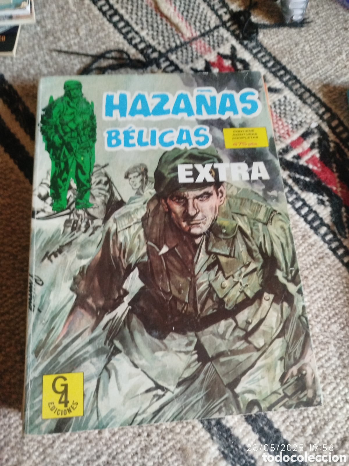 Tebeos: Haza&ntilde;as B&eacute;licas extra n&ordm; 16/17/18 ediciones G4 - Foto 1