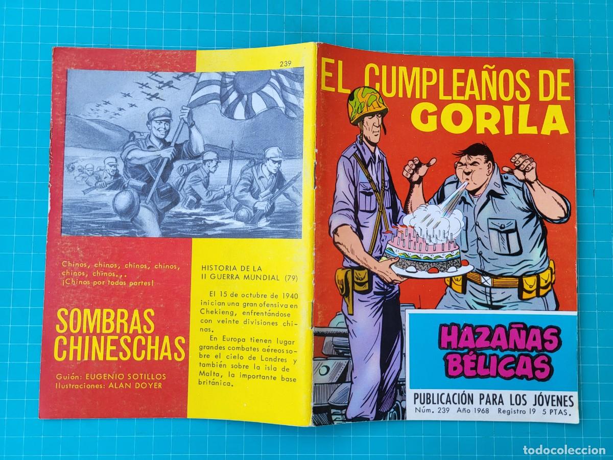 Tebeos: Haza&ntilde;as B&eacute;licas (Gorila) N&ordm; 239 Toray. - Foto 1