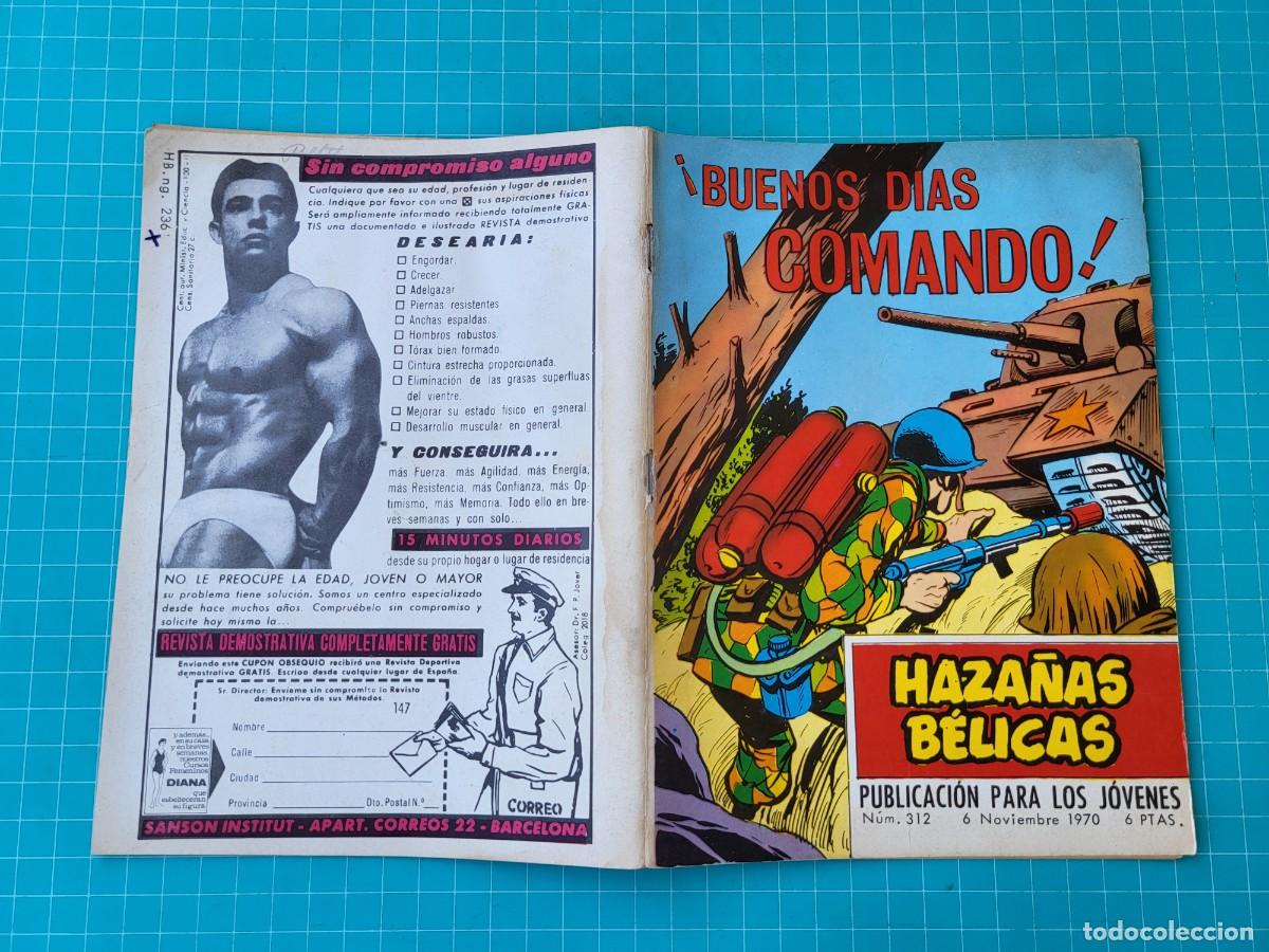 Tebeos: Haza&ntilde;as B&eacute;licas (Gorila) N&ordm; 312 Toray. - Foto 1