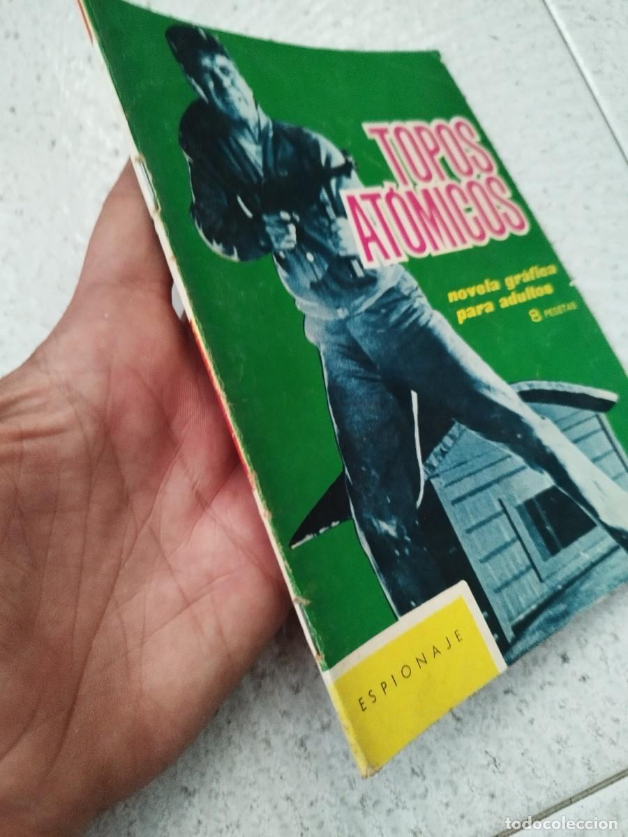Tebeos: Antiguo C&oacute;mic espionaje N&ordm; 14. Topos Atomiclos. Toray 1965 - Foto 2