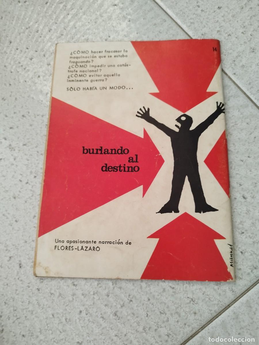 Tebeos: Antiguo C&oacute;mic espionaje N&ordm; 14. Topos Atomiclos. Toray 1965 - Foto 5