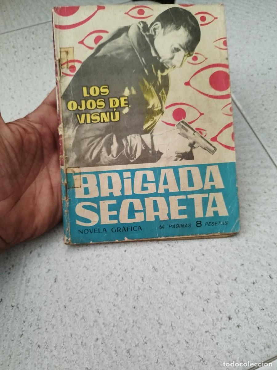 Tebeos: Antiguo C&oacute;mic Brigada secreta N&deg;1 los ojos de visnu. - Foto 1