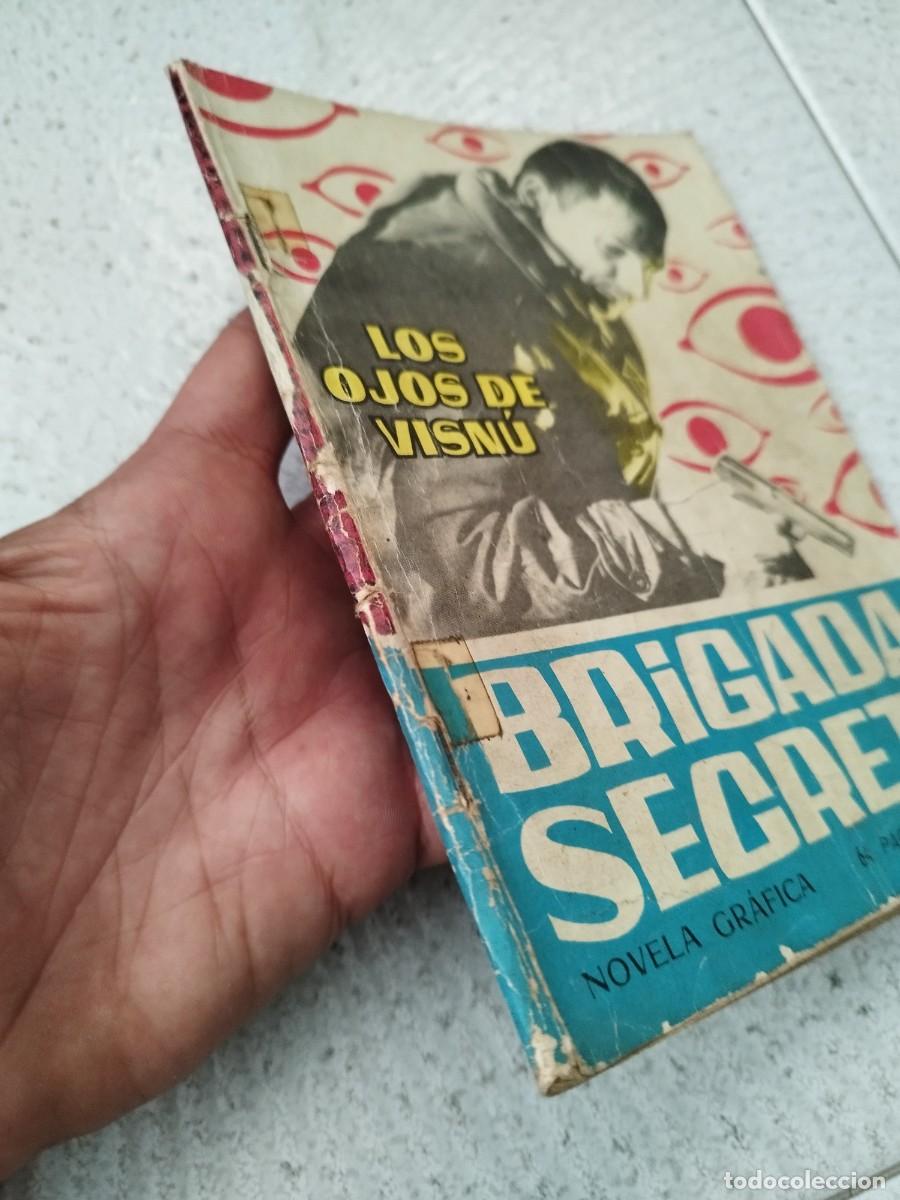 Tebeos: Antiguo C&oacute;mic Brigada secreta N&deg;1 los ojos de visnu. - Foto 2