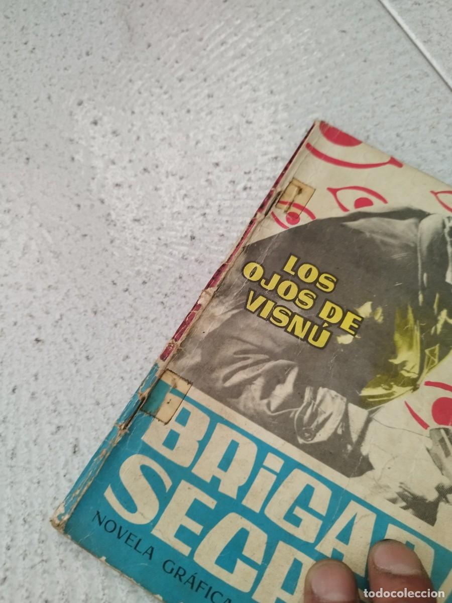 Tebeos: Antiguo C&oacute;mic Brigada secreta N&deg;1 los ojos de visnu. - Foto 3