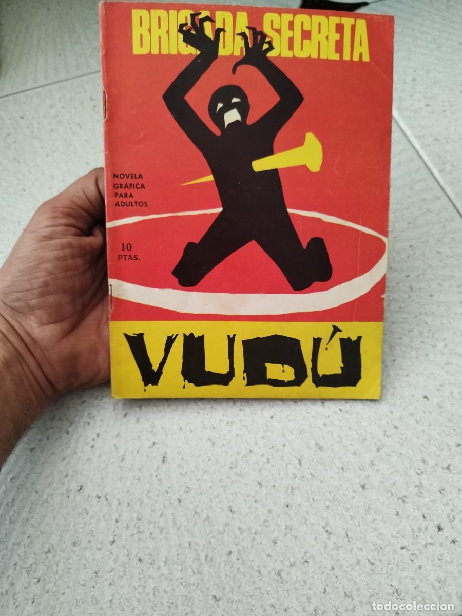 Tebeos: Antiguo C&oacute;mic Brigada secreta N&deg;186, Vud&uacute; - Foto 1