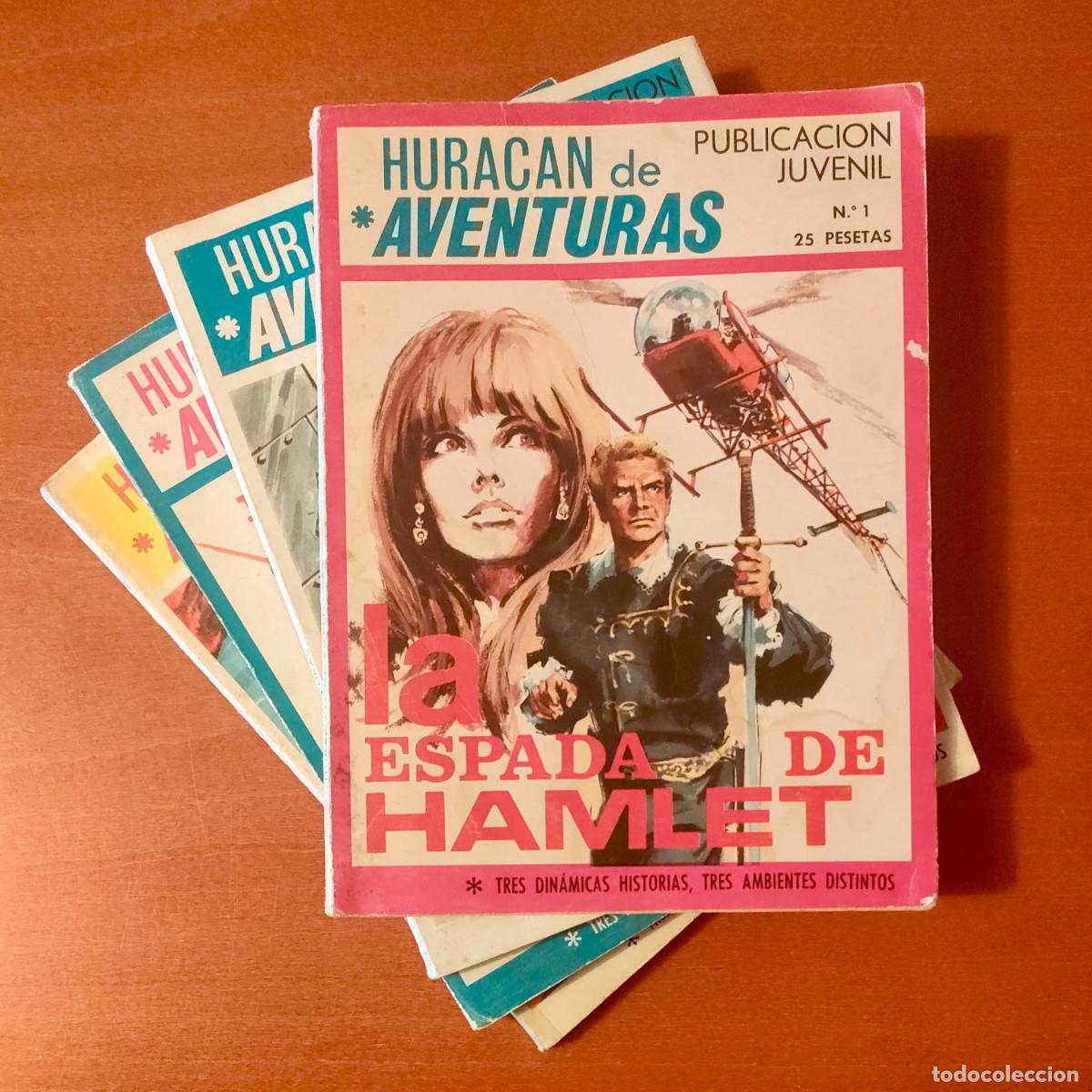 Tebeos: HURACAN de AVENTURAS EDICIONES TORAY Completa 4 N&ordm;. - Foto 1