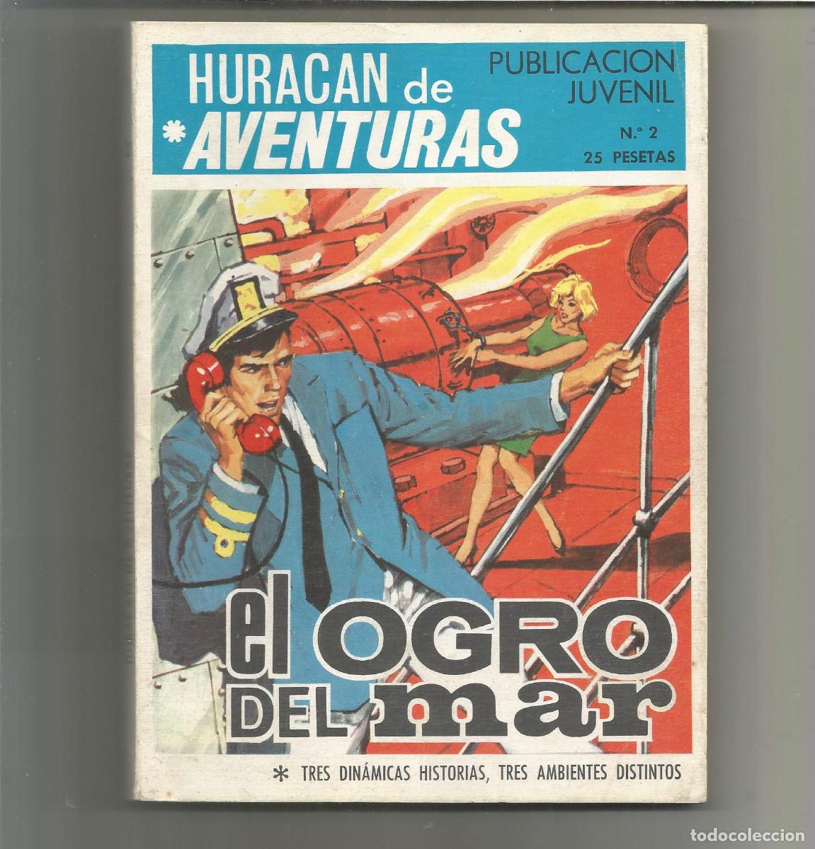 Tebeos: HURACAN de AVENTURAS EDICIONES TORAY Completa 4 N&ordm;. - Foto 3