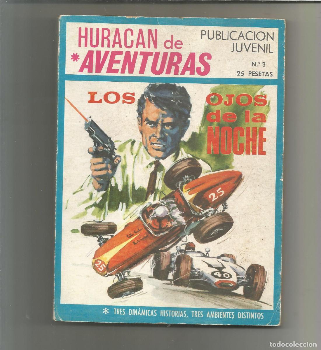 Tebeos: HURACAN de AVENTURAS EDICIONES TORAY Completa 4 N&ordm;. - Foto 4
