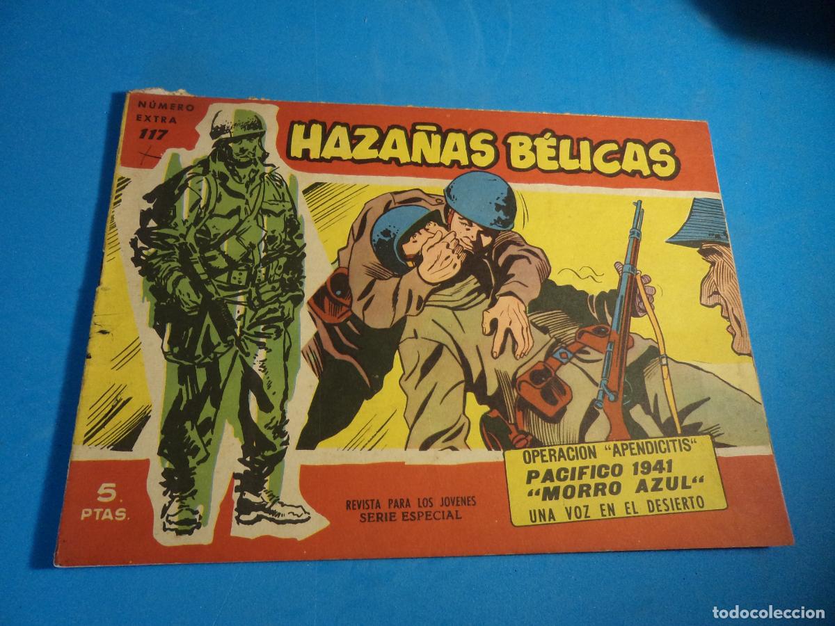 Tebeos: Haza&ntilde;as Belicas Rojo. N&ordm; 117. Toray. - Foto 1