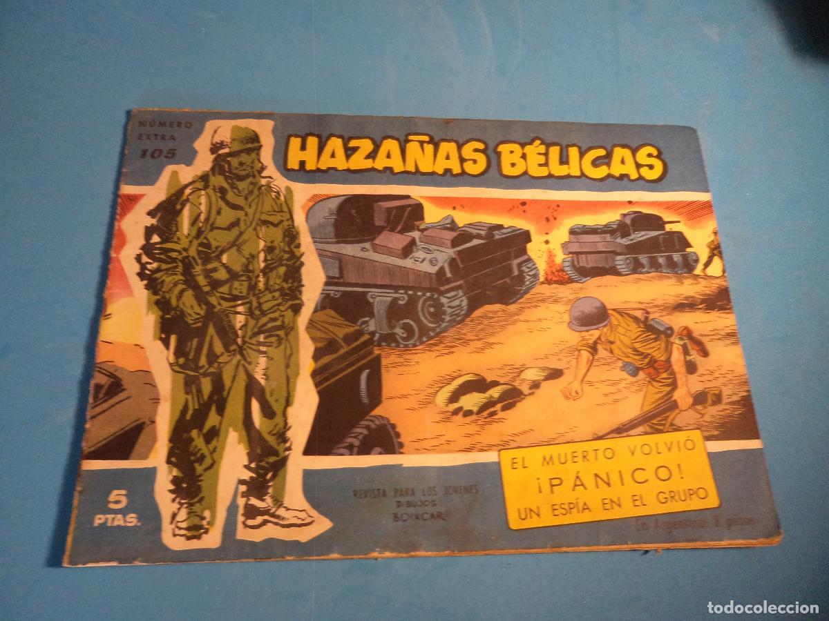 Tebeos: Haza&ntilde;as Belicas Rojo. N&ordm; 105. Toray. - Foto 1