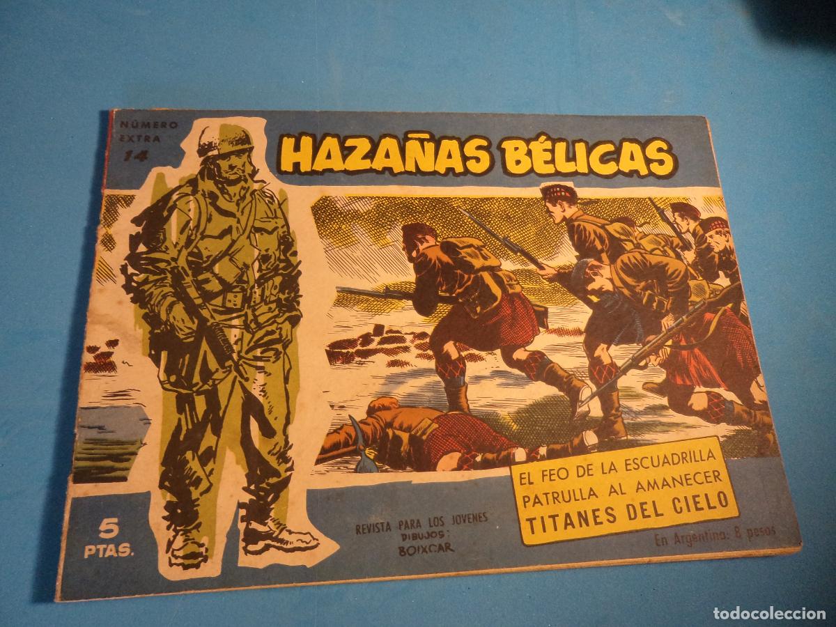 Tebeos: Haza&ntilde;as Belicas Rojo. N&ordm; 14. Toray. - Foto 1
