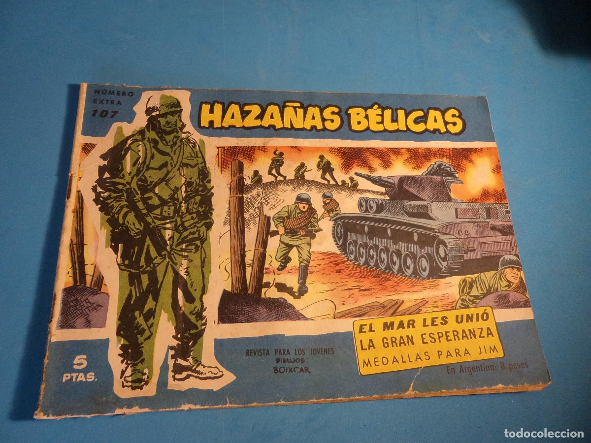 Tebeos: Haza&ntilde;as Belicas Rojo. N&ordm; 107. Toray. - Foto 1