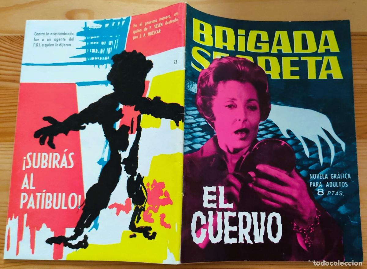 Tebeos: BRIGADA SECRETA N&ordm; 33 - EDICIONES TORAY - Foto 2