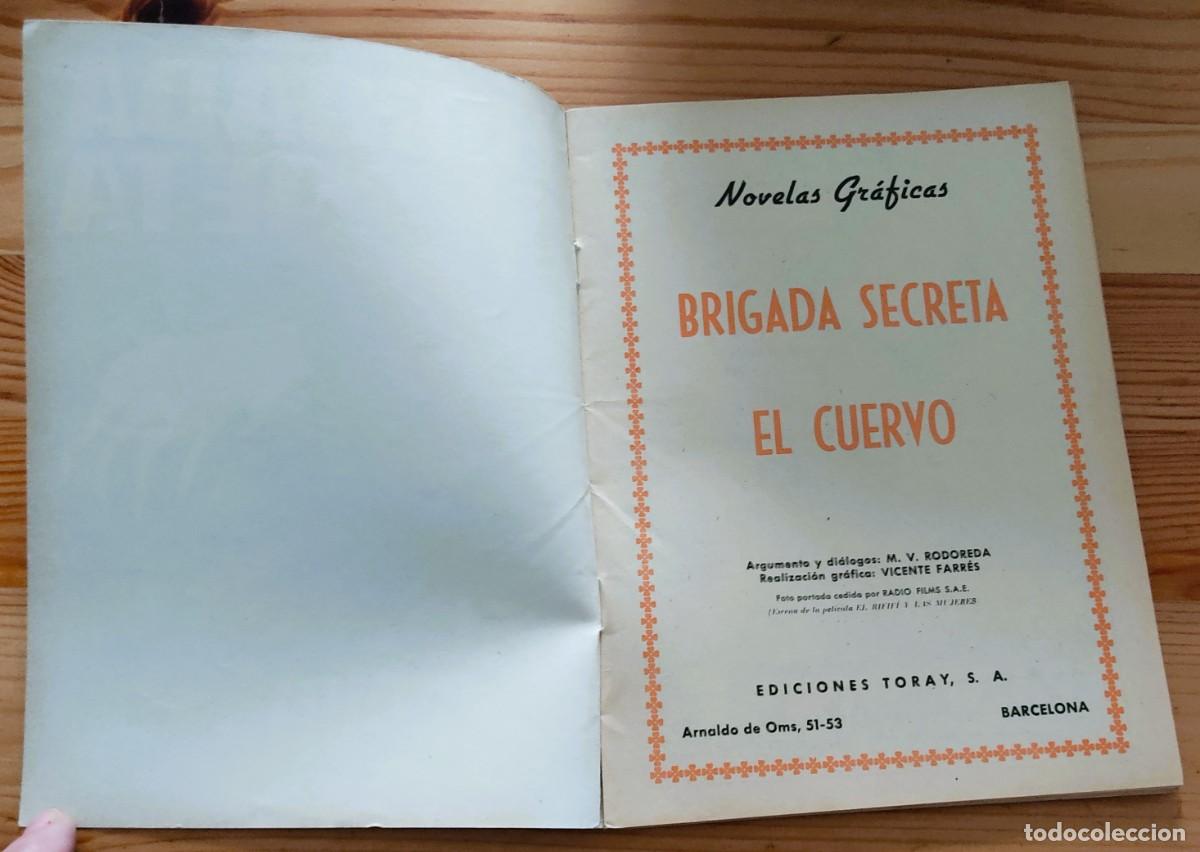 Tebeos: BRIGADA SECRETA N&ordm; 33 - EDICIONES TORAY - Foto 3