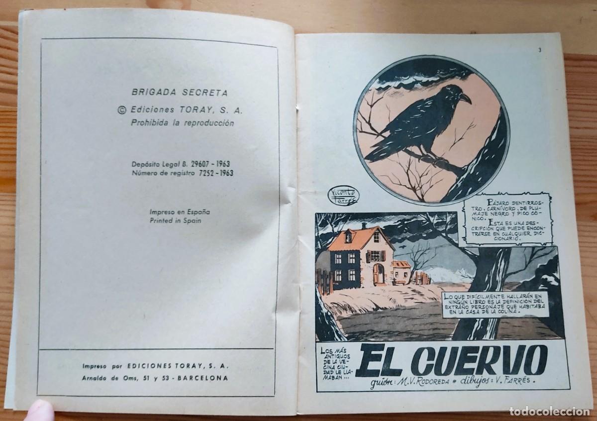 Tebeos: BRIGADA SECRETA N&ordm; 33 - EDICIONES TORAY - Foto 4