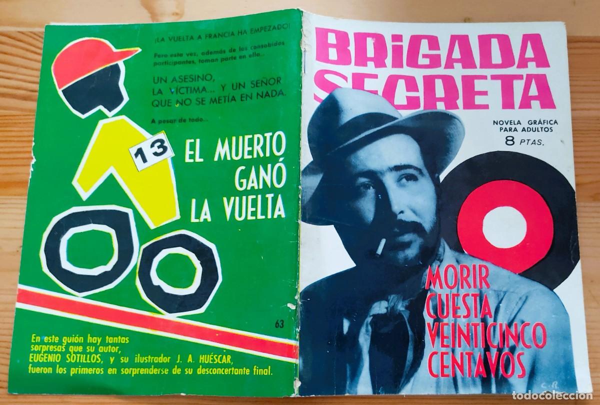 Tebeos: BRIGADA SECRETA N&ordm; 63 - EDICIONES TORAY - Foto 2