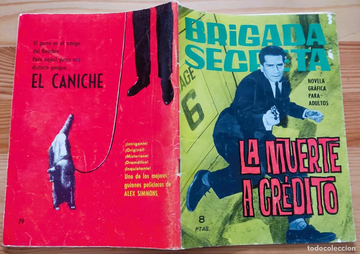 Tebeos: BRIGADA SECRETA N&ordm; 79 - EDICIONES TORAY - Foto 2