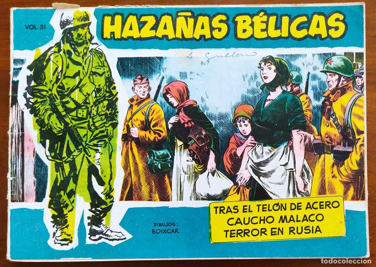 Tebeos: HAZA&Ntilde;AS B&Eacute;LICAS VOL. 31 - EDICIONES TORAY - Foto 1