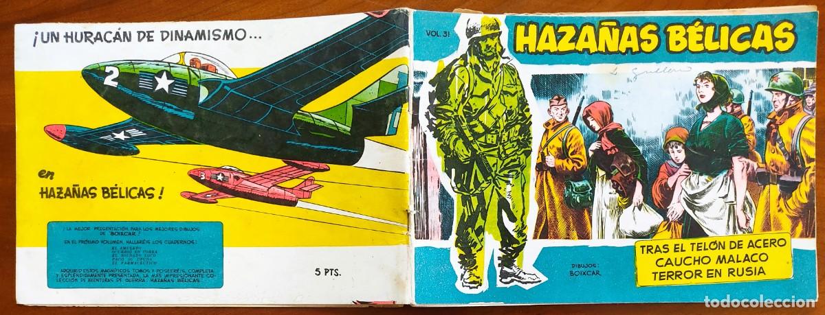 Tebeos: HAZA&Ntilde;AS B&Eacute;LICAS VOL. 31 - EDICIONES TORAY - Foto 2