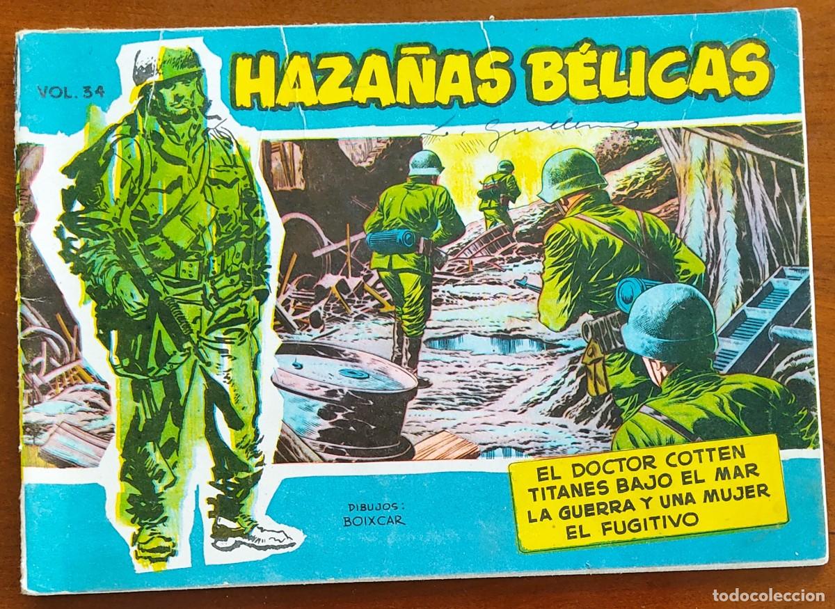 Tebeos: HAZA&Ntilde;AS B&Eacute;LICAS VOL. 34 - EDICIONES TORAY - Foto 1