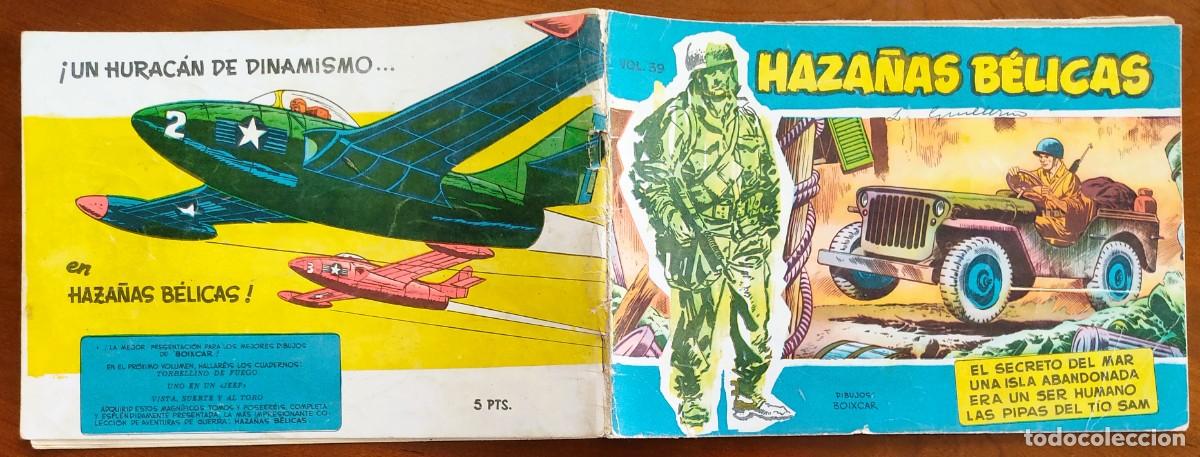 Tebeos: HAZA&Ntilde;AS B&Eacute;LICAS VOL. 39 - EDICIONES TORAY - Foto 2