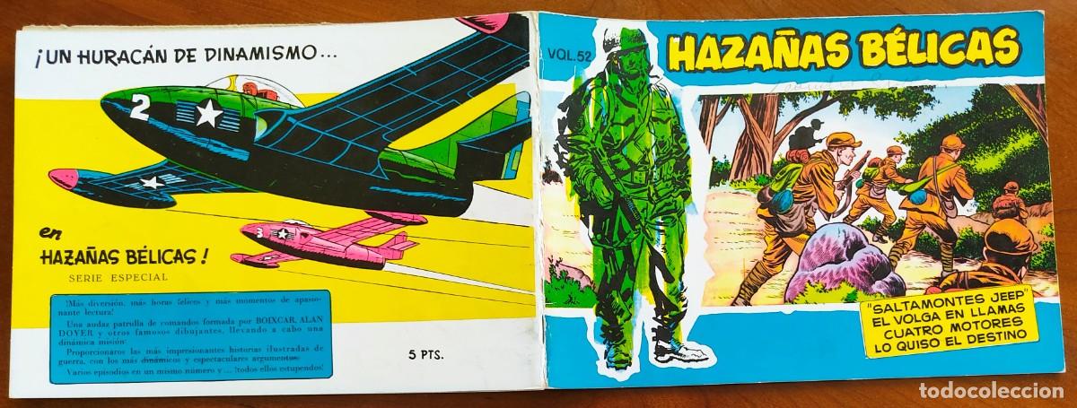 Tebeos: HAZA&Ntilde;AS B&Eacute;LICAS VOL. 52 - EDICIONES TORAY - Foto 2