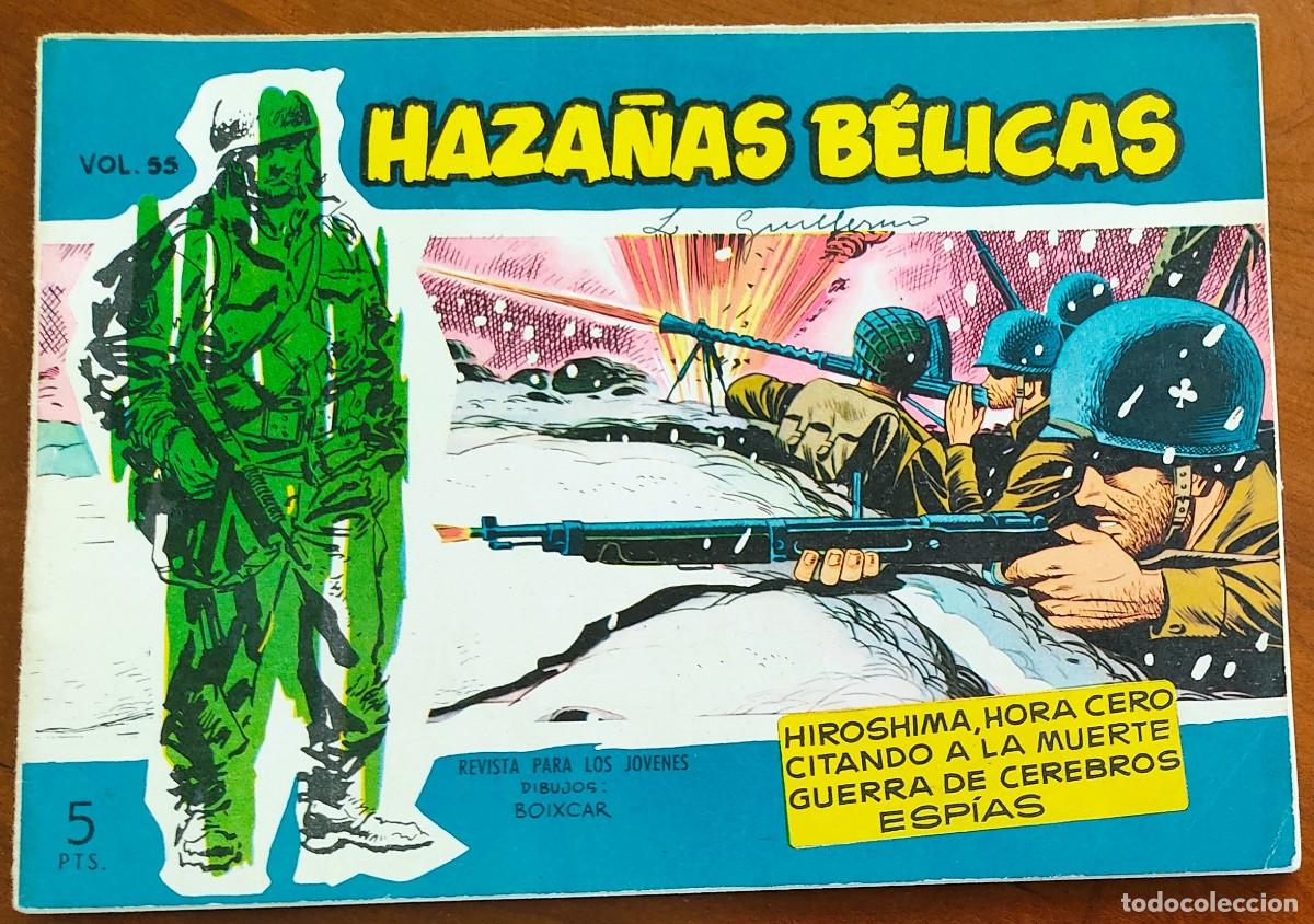 Tebeos: HAZA&Ntilde;AS B&Eacute;LICAS VOL. 55 - EDICIONES TORAY - Foto 1