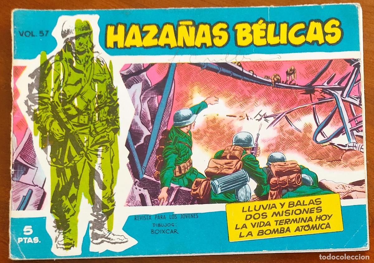 Tebeos: HAZA&Ntilde;AS B&Eacute;LICAS VOL. 57 - EDICIONES TORAY - Foto 1