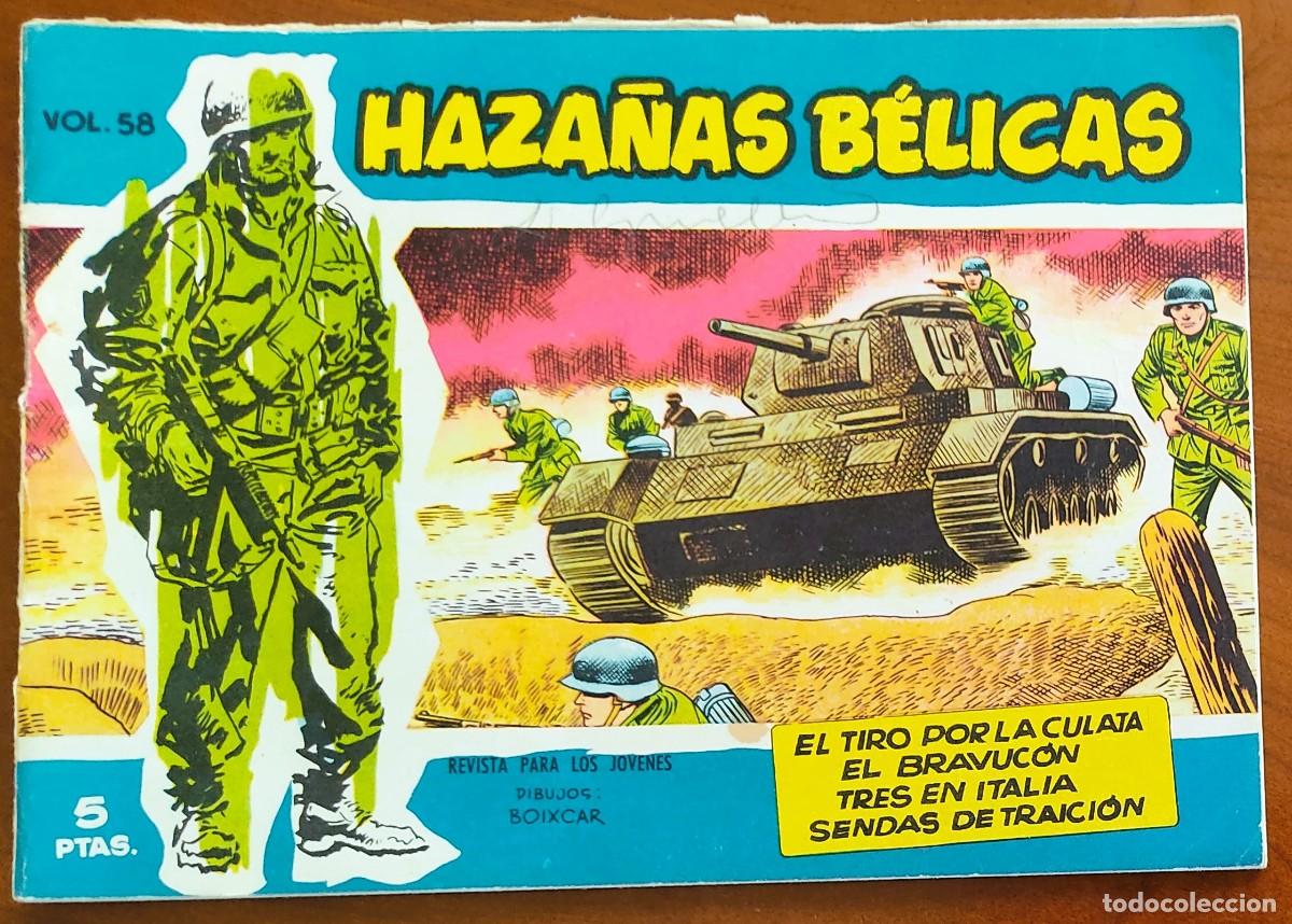 Tebeos: HAZA&Ntilde;AS B&Eacute;LICAS VOL. 58 - EDICIONES TORAY - Foto 1