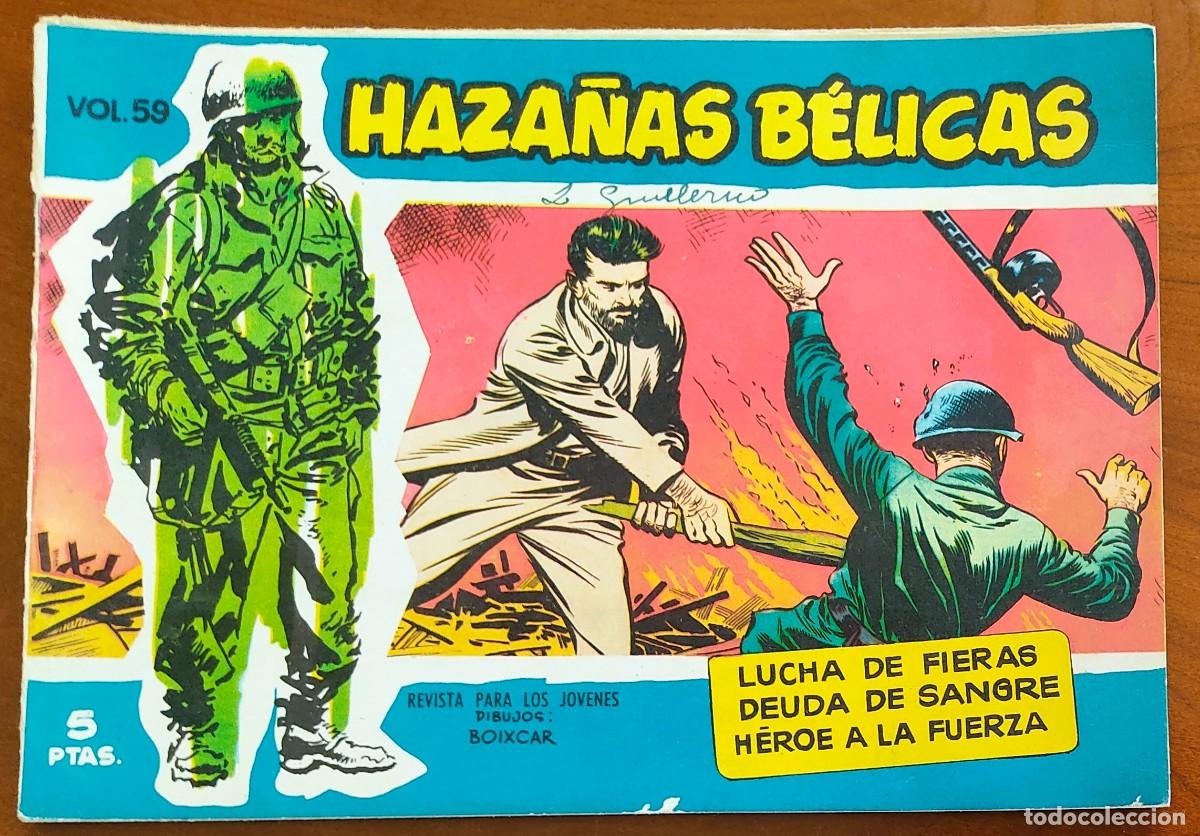 Tebeos: HAZA&Ntilde;AS B&Eacute;LICAS VOL. 59 - EDICIONES TORAY - Foto 1