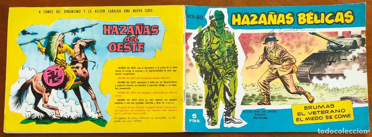 Tebeos: HAZA&Ntilde;AS B&Eacute;LICAS VOL. 60 - EDICIONES TORAY - Foto 2