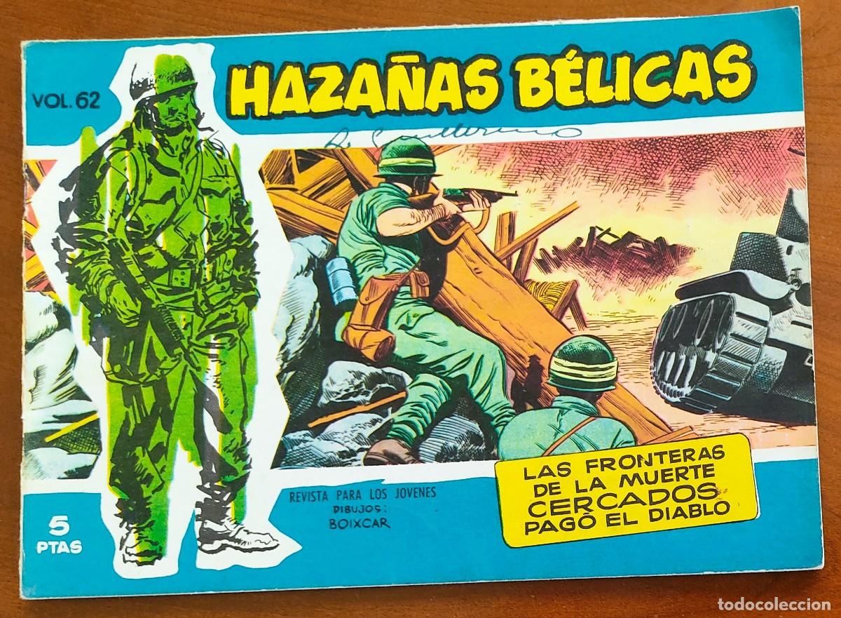 Tebeos: HAZA&Ntilde;AS B&Eacute;LICAS VOL. 62 - EDICIONES TORAY - Foto 1