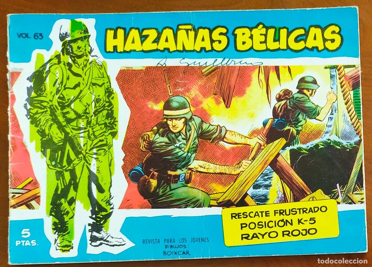 Tebeos: HAZA&Ntilde;AS B&Eacute;LICAS VOL. 63 - EDICIONES TORAY - Foto 1