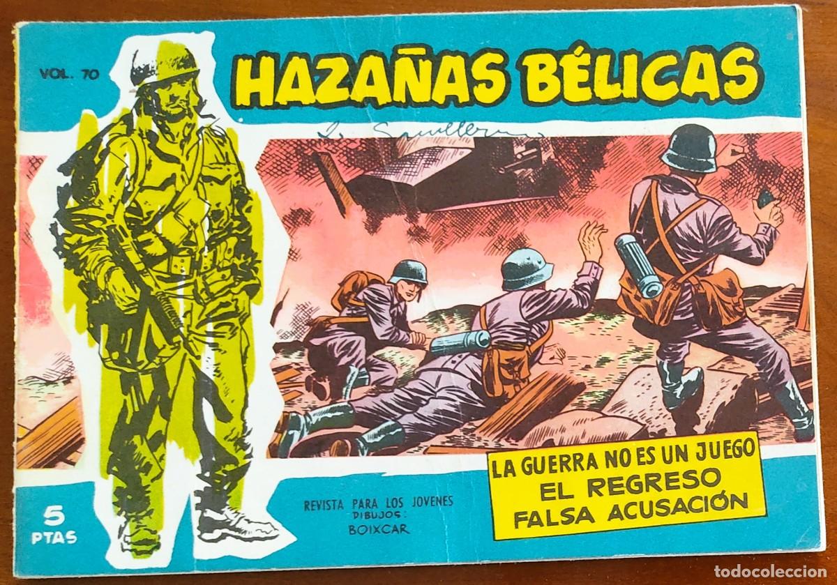 Tebeos: HAZA&Ntilde;AS B&Eacute;LICAS VOL. 70 - EDICIONES TORAY - Foto 1