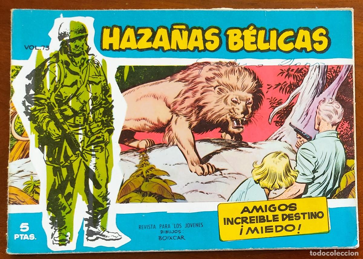 Tebeos: HAZA&Ntilde;AS B&Eacute;LICAS VOL. 73 - EDICIONES TORAY - Foto 1