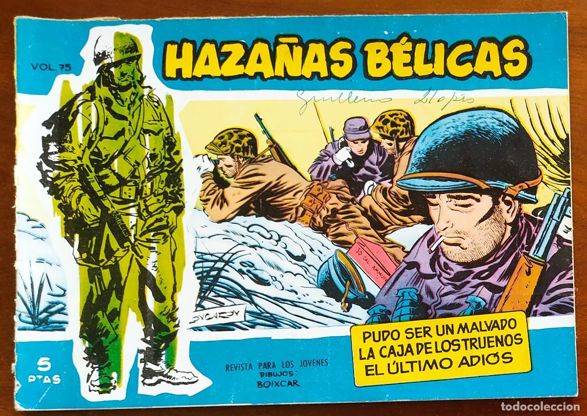 Tebeos: HAZA&Ntilde;AS B&Eacute;LICAS VOL. 75 - EDICIONES TORAY - Foto 1