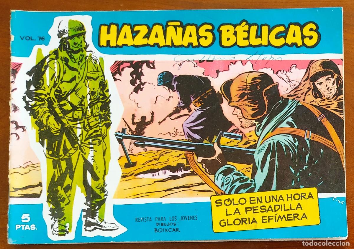 Tebeos: HAZA&Ntilde;AS B&Eacute;LICAS VOL. 76 - EDICIONES TORAY - Foto 1