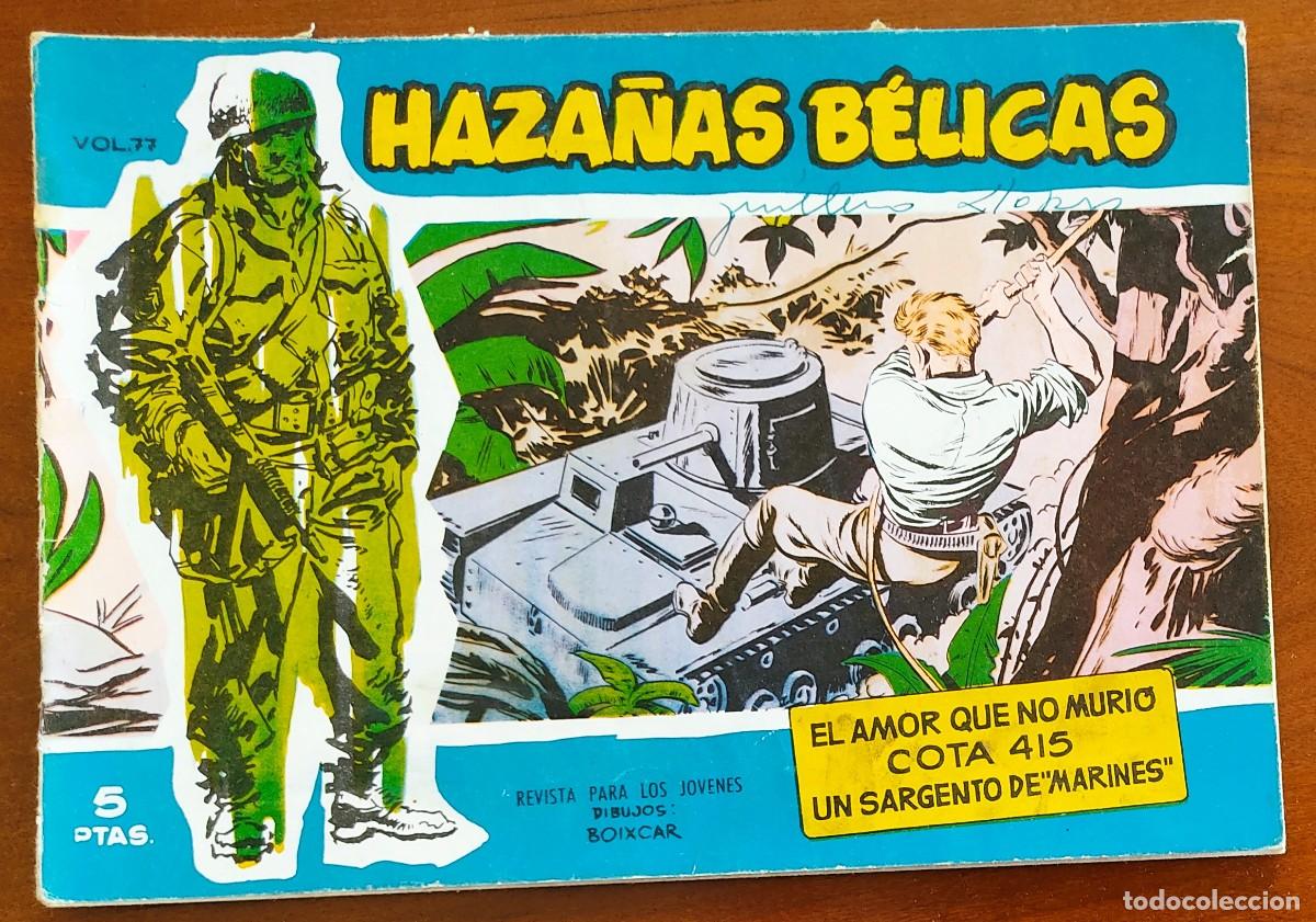 Tebeos: HAZA&Ntilde;AS B&Eacute;LICAS VOL. 77 - EDICIONES TORAY - Foto 1