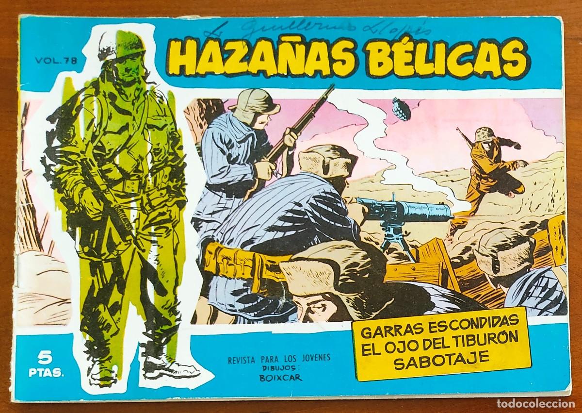 Tebeos: HAZA&Ntilde;AS B&Eacute;LICAS VOL. 78 - EDICIONES TORAY - Foto 1