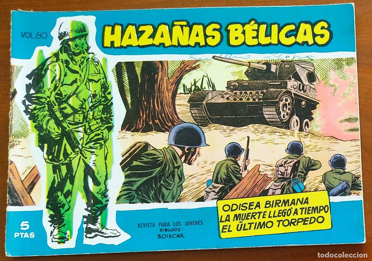 Tebeos: HAZA&Ntilde;AS B&Eacute;LICAS VOL. 80 - EDICIONES TORAY - Foto 1