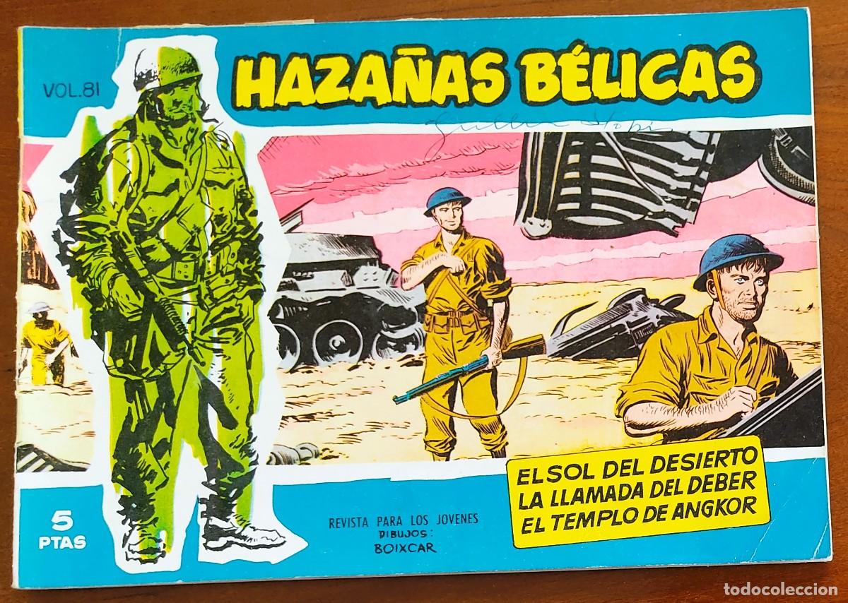 Tebeos: HAZA&Ntilde;AS B&Eacute;LICAS VOL. 81 - EDICIONES TORAY - Foto 1