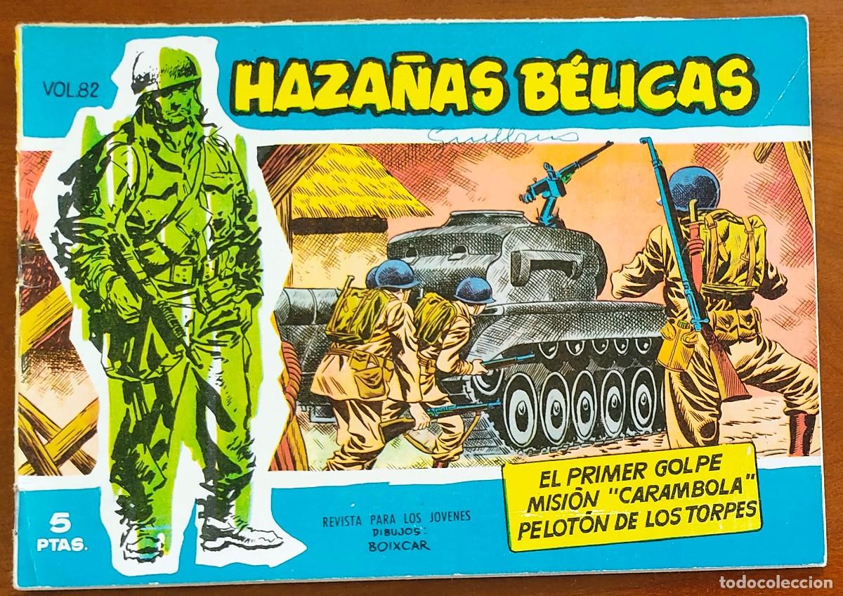 Tebeos: HAZA&Ntilde;AS B&Eacute;LICAS VOL. 82 - EDICIONES TORAY - Foto 1