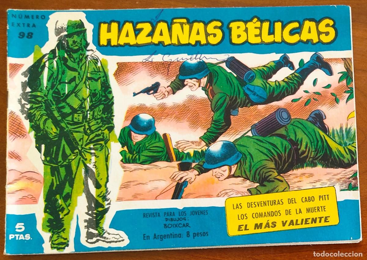 Tebeos: HAZA&Ntilde;AS B&Eacute;LICAS VOL. 98 - EDICIONES TORAY - Foto 1