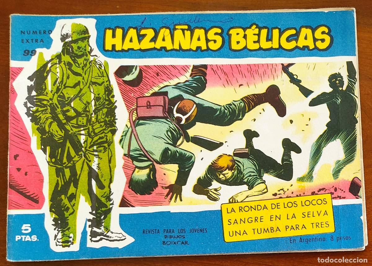 Tebeos: HAZA&Ntilde;AS B&Eacute;LICAS VOL. 99 - EDICIONES TORAY - Foto 1