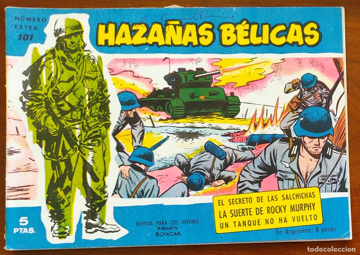 Tebeos: HAZA&Ntilde;AS B&Eacute;LICAS VOL. 101 - EDICIONES TORAY - Foto 1