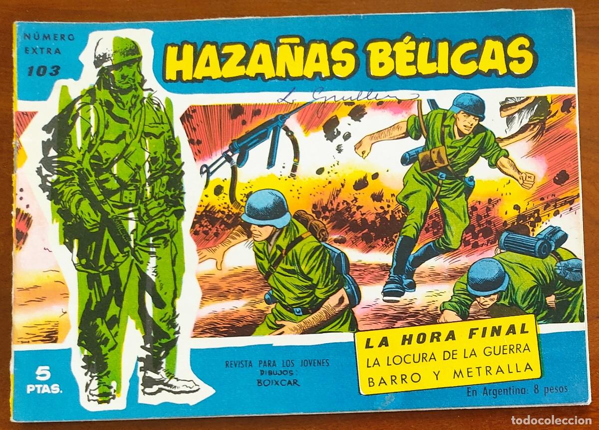 Tebeos: HAZA&Ntilde;AS B&Eacute;LICAS VOL. 103 - EDICIONES TORAY - Foto 1