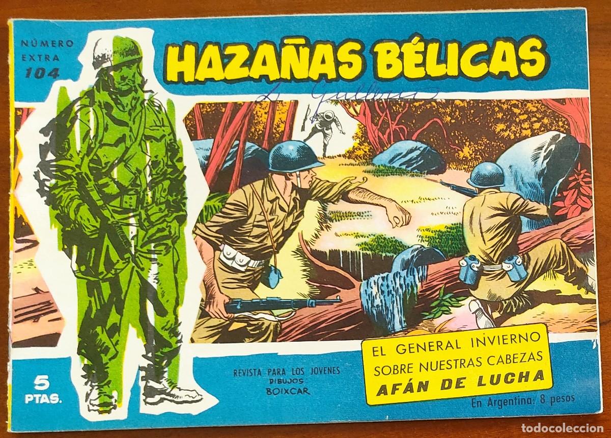 Tebeos: HAZA&Ntilde;AS B&Eacute;LICAS VOL. 104 - EDICIONES TORAY - Foto 1