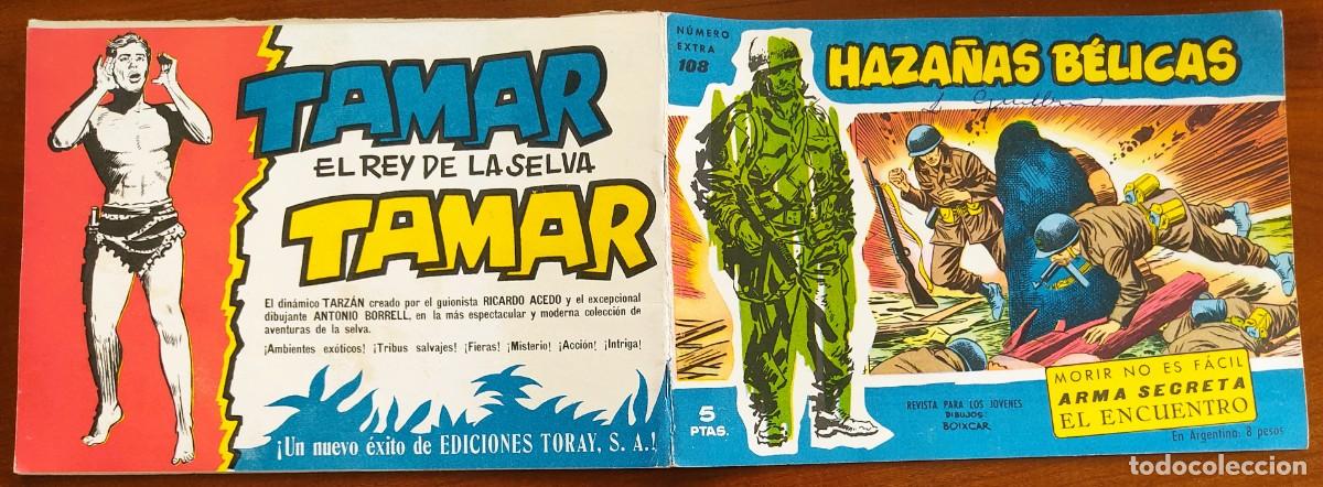 Tebeos: HAZA&Ntilde;AS B&Eacute;LICAS VOL. 108 - EDICIONES TORAY - Foto 2
