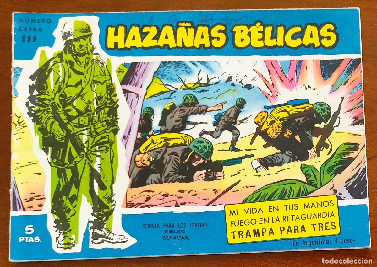 Tebeos: HAZA&Ntilde;AS B&Eacute;LICAS VOL. 111 - EDICIONES TORAY - Foto 1